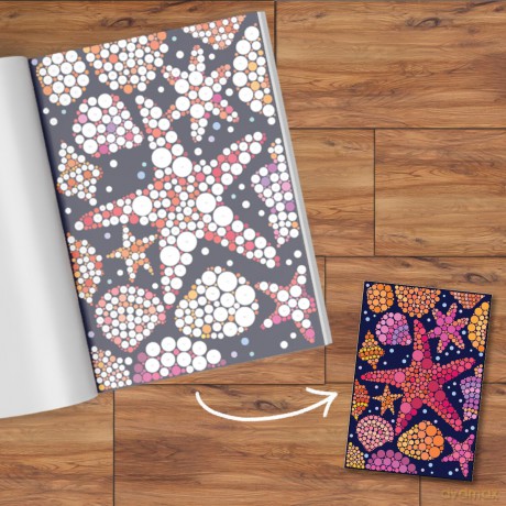 Sticker Dots: Nature: Stunning Sticker by Numbers Challenges - Daniela Geremia [KSIĄŻKA]
