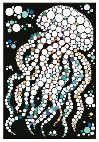 Sticker Dots: Wild Animals: Stunning Sticker by Numbers Challenges - Daniela Geremia [KSIĄŻKA]