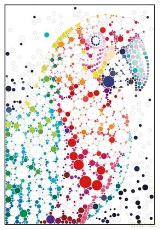 Sticker Dots: Wild Animals: Stunning Sticker by Numbers Challenges - Daniela Geremia [KSIĄŻKA]