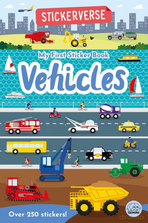 Stickerverse - My First Sticker Book Vehicles - Oakley Graham [KSIĄŻKA]