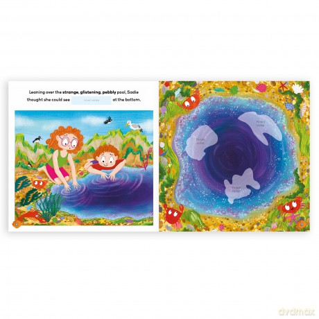 Stickery Stories: Sadie and the Surprising Sea Creatures - The perfect sticker activity storybook for 4-8 year olds!: 2 - Elizabeth Davies [KSIĄŻKA]