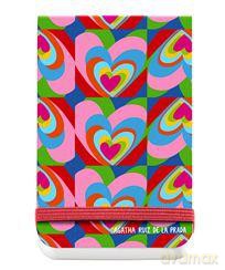 Notes A7/90 Kartek Z Gumką Gładki Agatha Ruiz De La Prada Iris