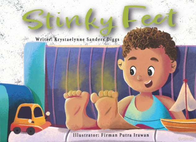 Stinky Feet - Krystaelynne Sanders Diggs [KSIĄŻKA]
