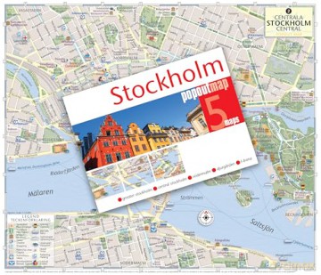 Stockholm PopOut Map - PopOut Maps [KSIĄŻKA]