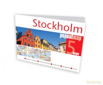 Stockholm PopOut Map - PopOut Maps [KSIĄŻKA]