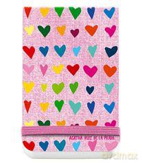 Notes A7/90 Kartek Z Gumką Gładki Agatha Ruiz De La Prada Pink Rain