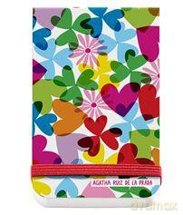 Notes A7/90 Kartek Z Gumką W Kratkę Agatha Ruiz De La Prada Clovers