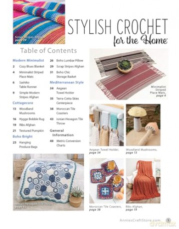 Stylish Crochet for the Home - Annie's Crochet [KSIĄŻKA]