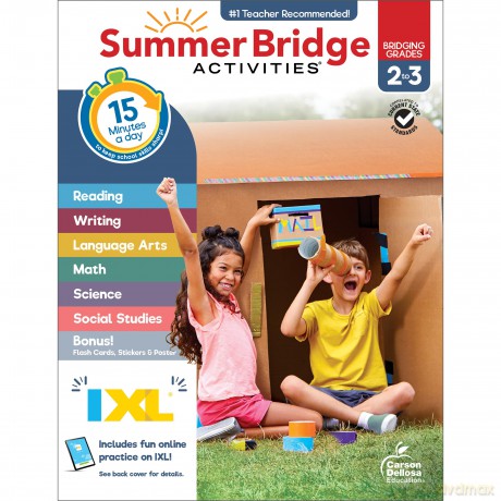 Summer Bridge Activities, Grades 2 - 3 - Carson Dellosa Education [KSIĄŻKA]