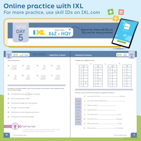 Summer Bridge Activities, Grades 3 - 4 - Carson Dellosa Education [KSIĄŻKA]
