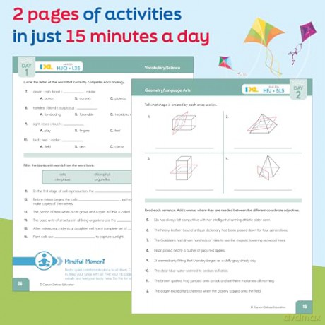 Summer Bridge Activities, Grades 7 - 8 - Summer Bridge Activities [KSIĄŻKA]