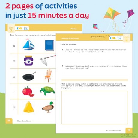 Summer Bridge Activities, Grades K - 1: Bridging Grades K to 1 - Carson Dellosa Education [KSIĄŻKA]