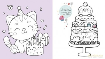 Super Cute Colouring: Fun and Easy Artworks - Violet Peto [KSIĄŻKA]