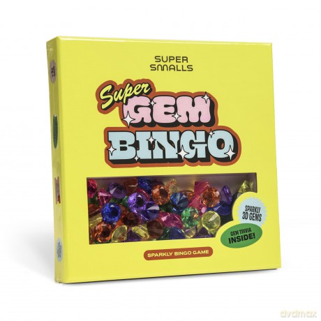 Super Gem Bingo: Get Your Gems in a Row to Win Big! - Super Smalls LLC [KSIĄŻKA]