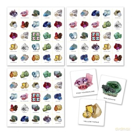 Super Gem Bingo: Get Your Gems in a Row to Win Big! - Super Smalls LLC [KSIĄŻKA]