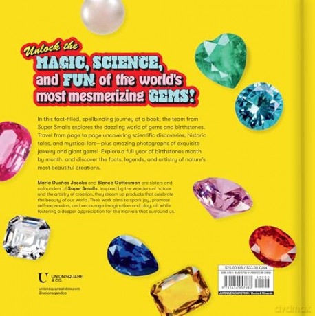 Super Smalls Super Book of Gems: Birthstone Magic, Science, Facts, and Fun - Super Smalls [KSIĄŻKA]