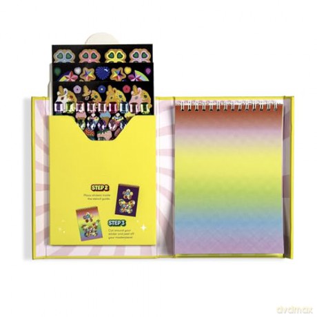 Super Sticker Creations: Collage and Create Your Own Sticker Art - Super Smalls [KSIĄŻKA]