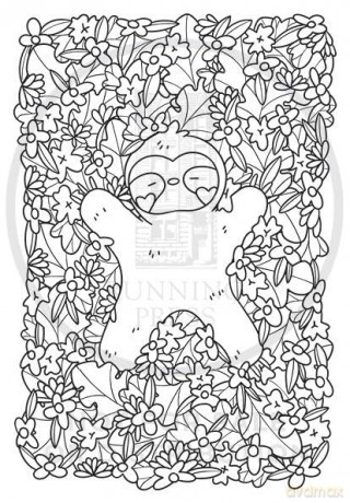 Super-Cute Sloths: A Cozy Creatures Coloring Book - Mafalda Mota [KSIĄŻKA]