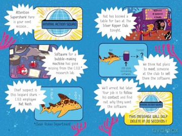 Supershark and the Sneaky Ship Sinkers - Russell Punter [KOMIKS]