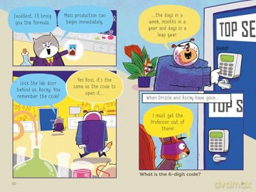 Supersquirrel and the Crazy Rain Maker - Russell Punter [KOMIKS]