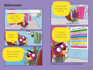 Supersquirrel and the Crazy Rain Maker - Russell Punter [KOMIKS]