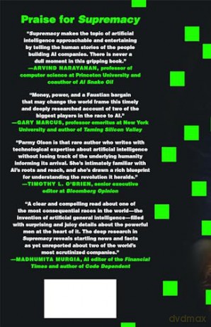 Supremacy: Ai, Chatgpt, and the Race That Will Change the World: AI, ChatGPTt, and the Race That Will Change the World - Parmy Olson [KSIĄŻKA]