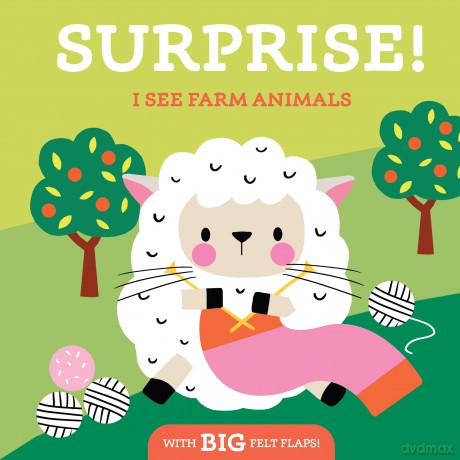 Surprise! I See Farm Animals: Surprise! I See You - Yoyo Books [KSIĄŻKA]