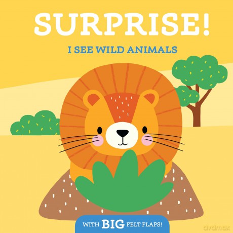 Surprise! I See Wild Animals: Surprise! I See You - Yoyo Books [KSIĄŻKA]