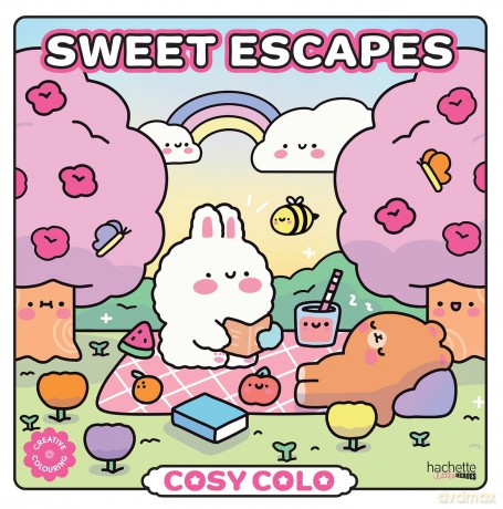 Sweet Escapes - Cosy Colo: A creative colouring book to bring sunny picnics, seaside bliss, and cosy moments to life! - Beckycas [KSIĄŻKA]