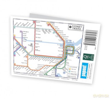 Sydney PopOut Map - PopOut Maps [KSIĄŻKA]