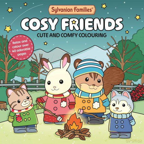 Sylvanian Families Cosy Friends: Cute and Comfy Colouring for All Ages - Macmillan Children's Books [KSIĄŻKA]