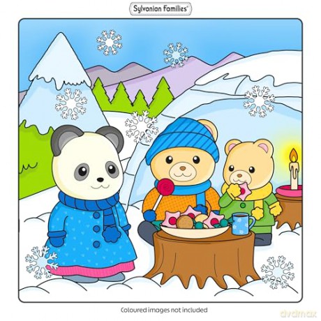 Sylvanian Families Cosy Friends: Cute and Comfy Colouring for All Ages - Macmillan Children's Books [KSIĄŻKA]