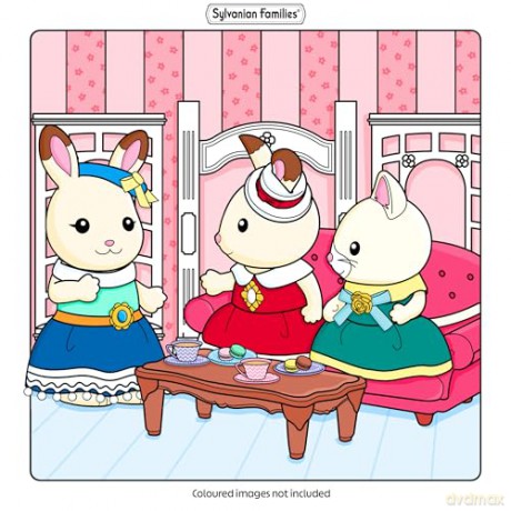 Sylvanian Families Cosy Friends: Cute and Comfy Colouring for All Ages - Macmillan Children's Books [KSIĄŻKA]
