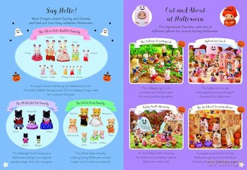 Sylvanian Families: Halloween Search and Find: Official Search and Find - Macmillan Children's Books [KSIĄŻKA]
