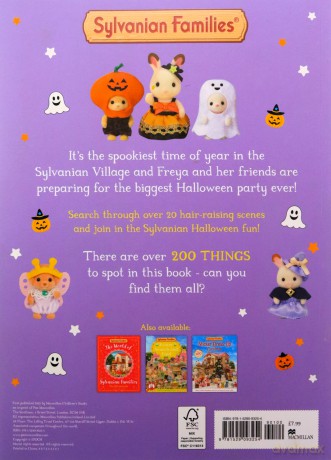 Sylvanian Families: Halloween Search and Find: Official Search and Find - Macmillan Children's Books [KSIĄŻKA]