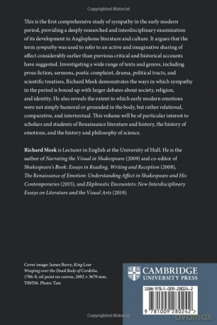 Sympathy in Early Modern Literature and Culture - Richard Meek [KSIĄŻKA]