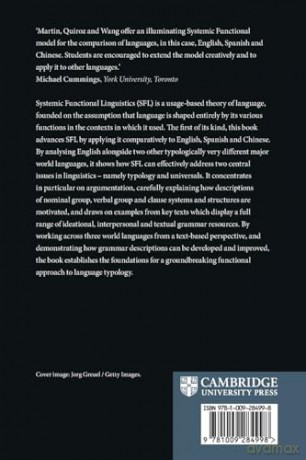 Systemic Functional Grammar: A Text-Based Description of English, Spanish and Chinese - Martin J.R. [KSIĄŻKA]