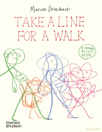 Take a Line for a Walk: A drawing activity book - Marion Deuchars [KSIĄŻKA]
