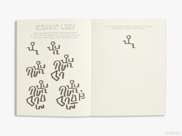 Take a Line for a Walk: A drawing activity book - Marion Deuchars [KSIĄŻKA]
