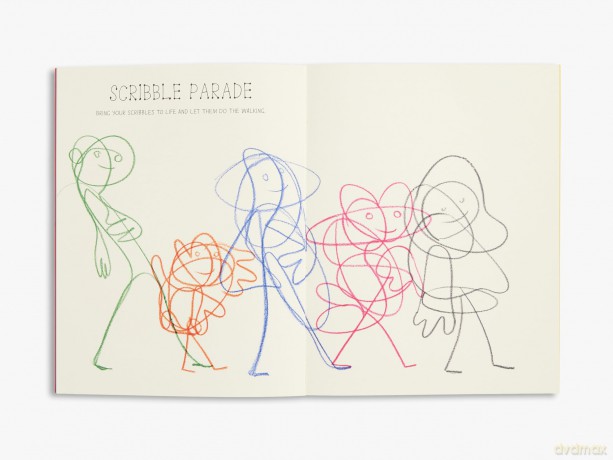 Take a Line for a Walk: A drawing activity book - Marion Deuchars [KSIĄŻKA]