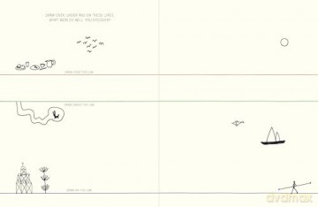 Take a Line for a Walk: A drawing activity book - Marion Deuchars [KSIĄŻKA]
