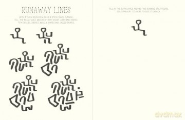 Take a Line for a Walk: A drawing activity book - Marion Deuchars [KSIĄŻKA]