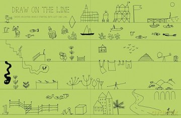 Take a Line for a Walk: A drawing activity book - Marion Deuchars [KSIĄŻKA]