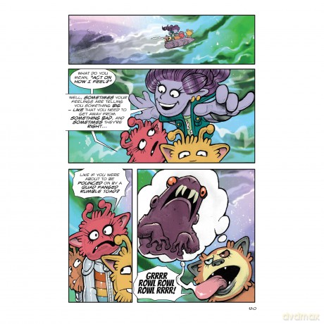 Tales of the Emotosphere: A graphic novel space adventure with emotional learning - Russ Daff [KSIĄŻKA]