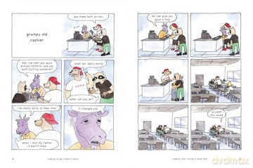 Talking to My Father's Ghost: An Almost True Story - Alex Krokus [KOMIKS]