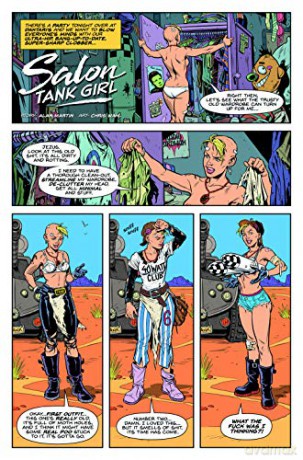 Tank Girl: Unclenched Slipcase Set - Alan Martin [KSIĄŻKA]