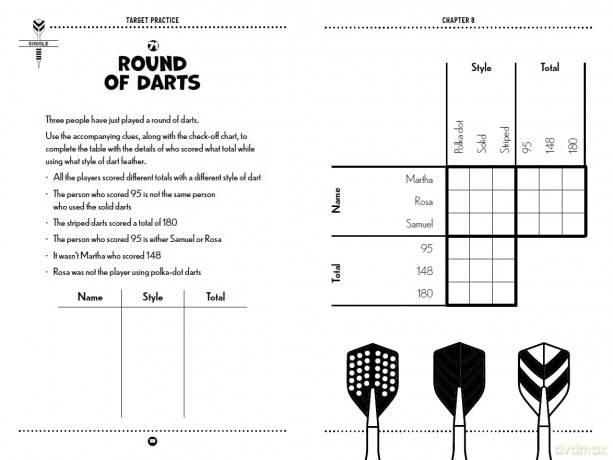 Target Practice: 100 Darts Puzzles to Solve and Bullseyes to Hit - the perfect Christmas gift and stocking filler for all darts fans - Dr Gareth Moore [KSIĄŻKA]
