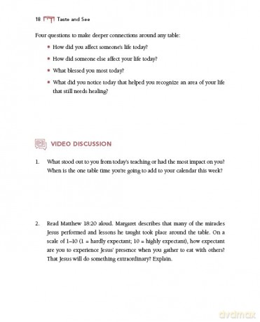 Taste and See Bible Study Guide plus Streaming Video, Updated Edition: Discovering God Among Butchers, Bakers, and Fresh Food Makers - Margaret Feinberg [KSIĄŻKA]