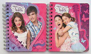 Notes Kształtowy Spiralny Violetta