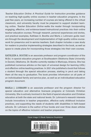 Teacher Education Online: A Practical Guide for Instruction - Kathleen A. Boothe [KSIĄŻKA]